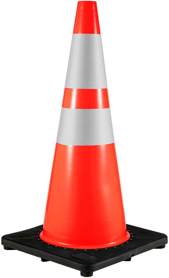 VEVOR 6 vnt. 92 cm eismo kūgiai su svoriu