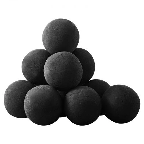 VEVOR 12 vnt. 10 cm keraminiai ugnies rutuliai