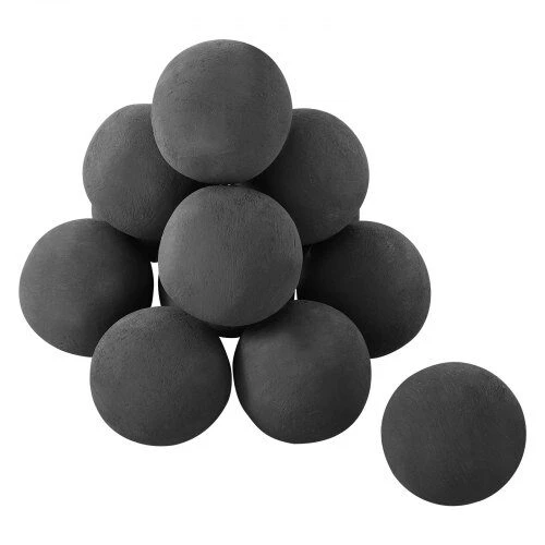 VEVOR 12 vnt. 10 cm keraminiai ugnies rutuliai