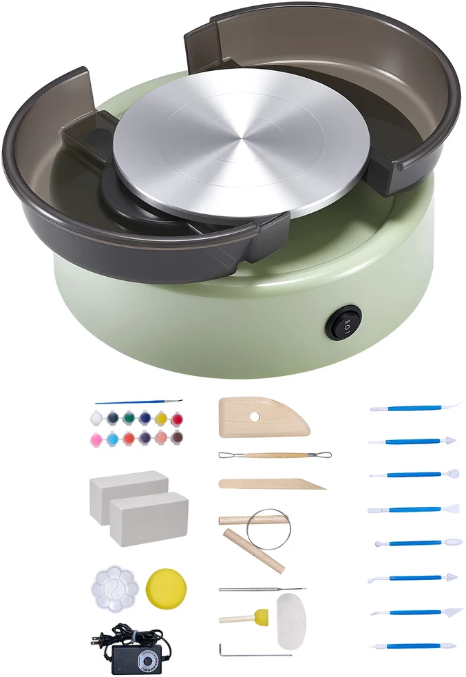 VEVOR Elektrinė mini keramikos ratelis vaikams