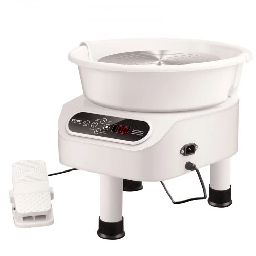 VEVOR Keramikos žiedimo staklės 28 cm, 450 W, 3 kojos