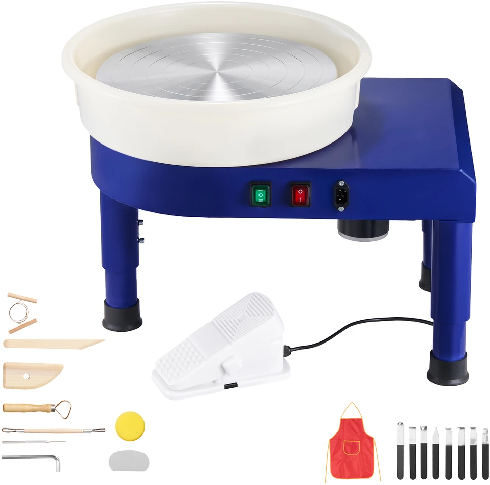 VEVOR Keramikos žiedimo staklės 35 cm 60-300 RPM