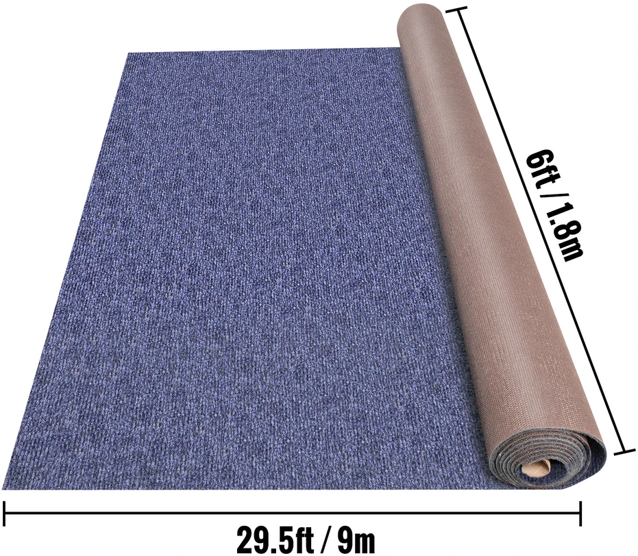 VEVOR Lauko kilimas 1,8x9 m, mėlynas