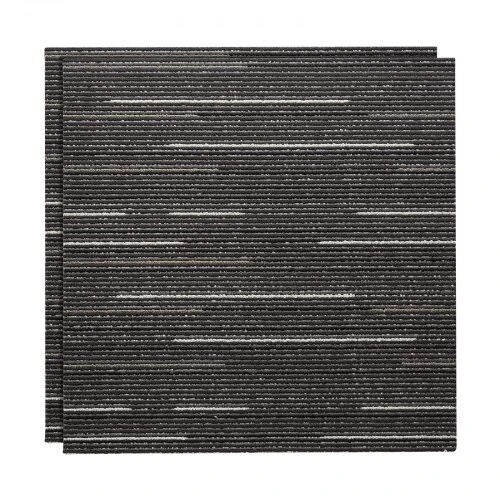 VEVOR Daugkartinio naudojimo kiliminės plytelės, 610x610 mm, pilka