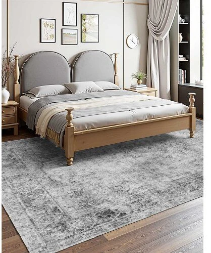 VEVOR Didelis kilimas 274 x 365 cm pilkas