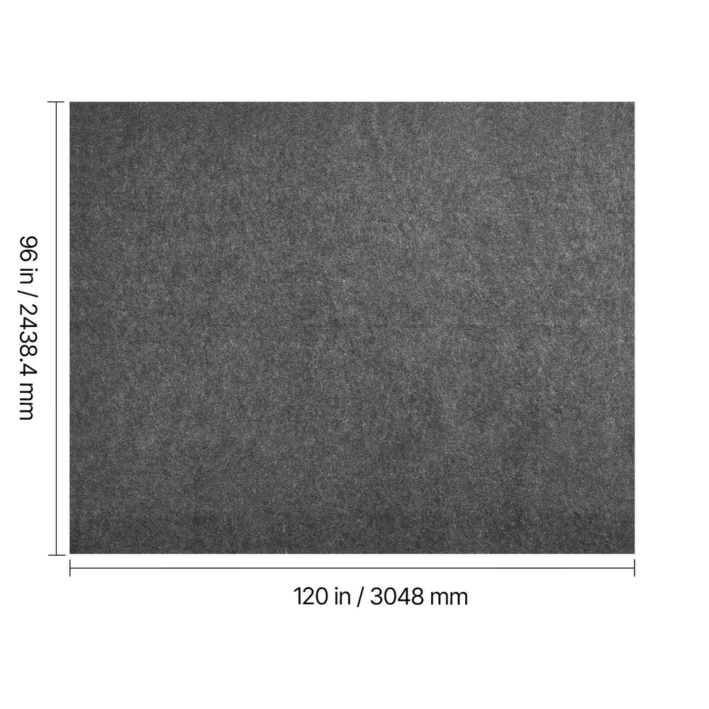 VEVOR Neslystantis kilimo paklotas 2.44 x 3.05 m