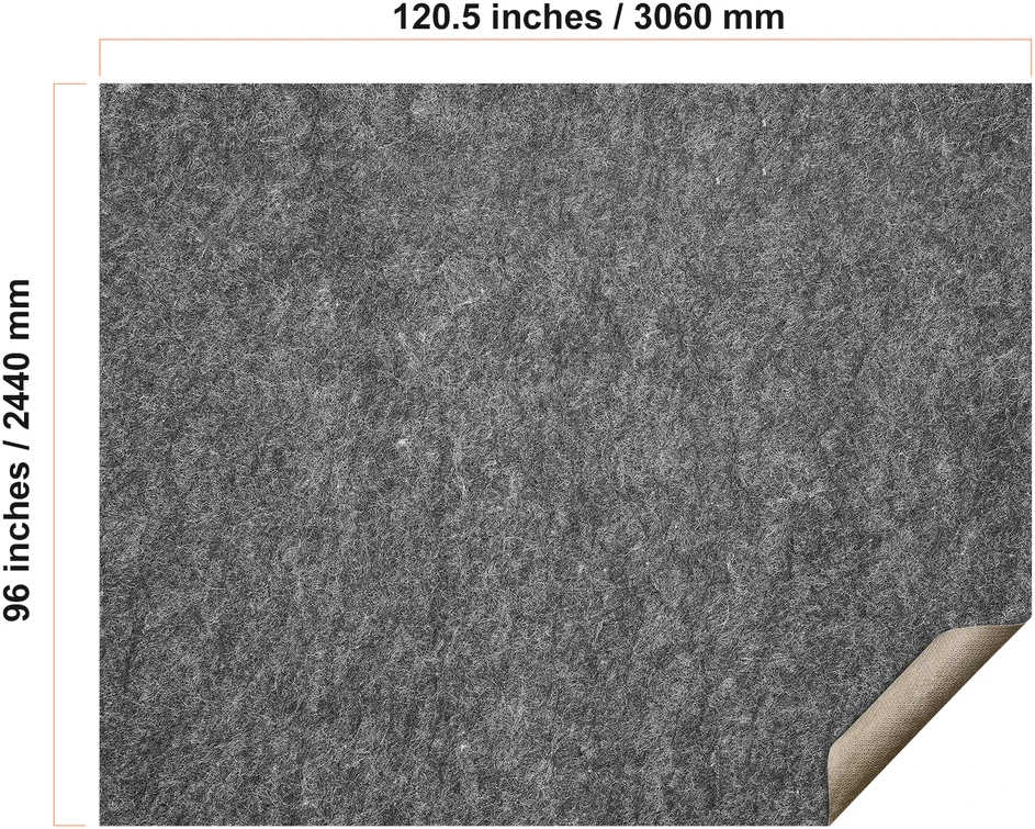 VEVOR neslystantis kilimėlis 8' x 10' visoms grindims