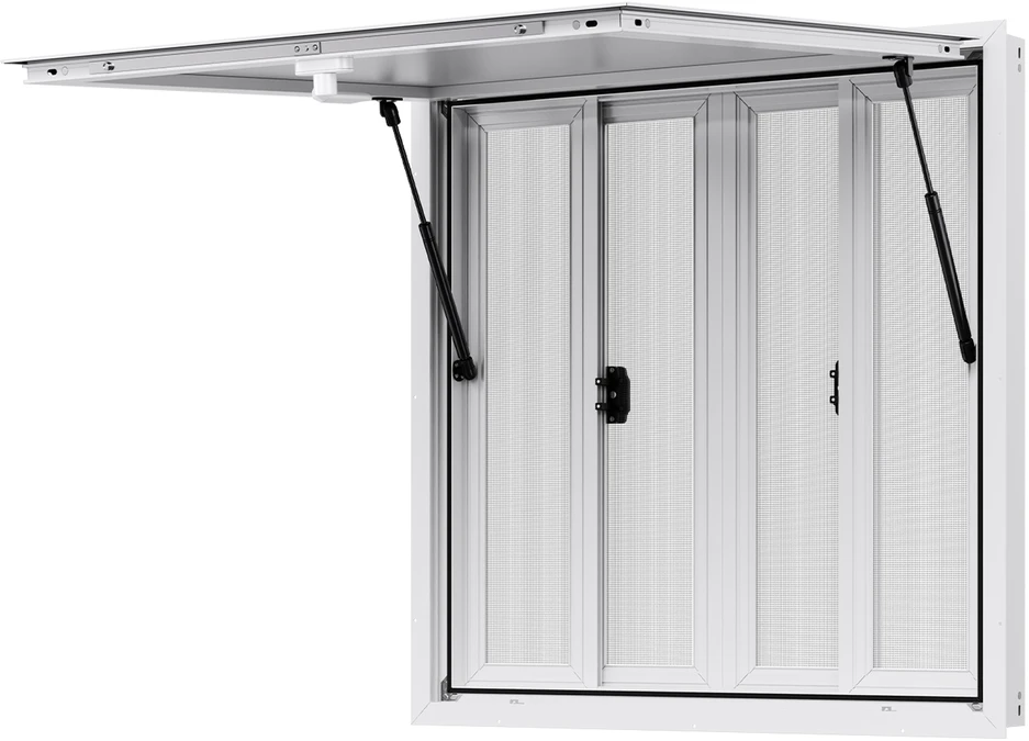 VEVOR 92x92 cm maisto vilkiko aptarnavimo langas