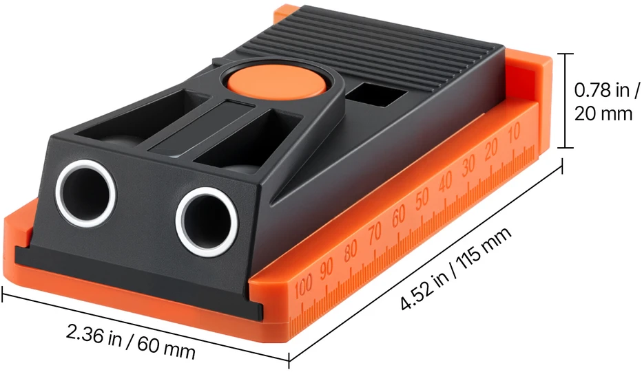 Grąžtas VEVOR Kišeninių skylučių gręžimo rinkinys, 12.7-38.1 mm