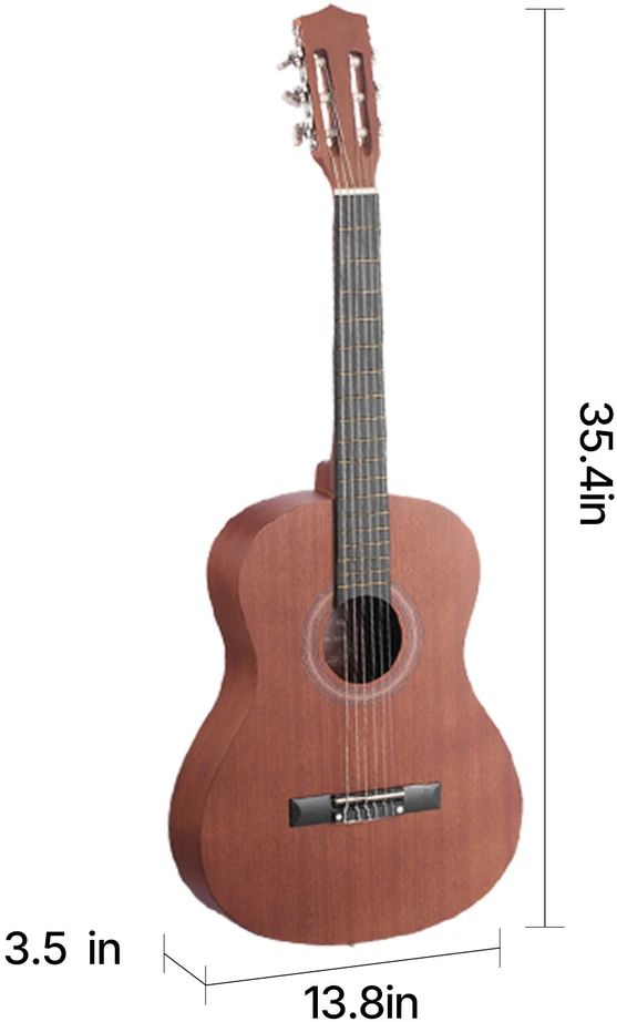 VEVOR Klasikinė gitara su priedais