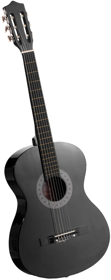 VEVOR Klasikinė gitara pradedantiesiems, juoda