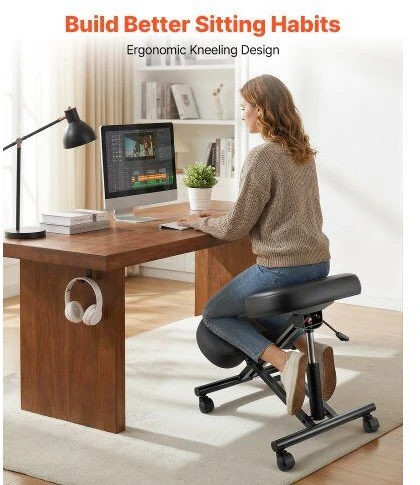 VEVOR Ergonominė kėdė su ratukais