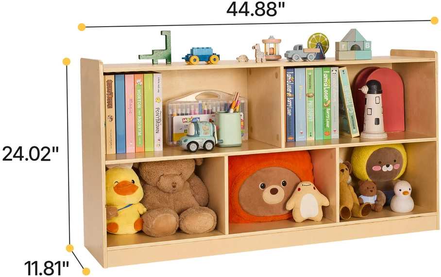 VEVOR Montessori lentyna vaikams, 114 cm pločio