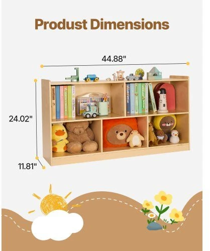 VEVOR Montessori lentyna vaikams, 114 cm pločio