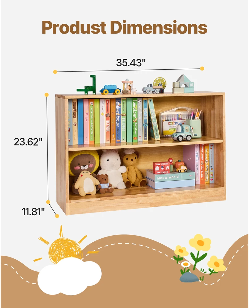 VEVOR Montessori knygų lentyna vaikams