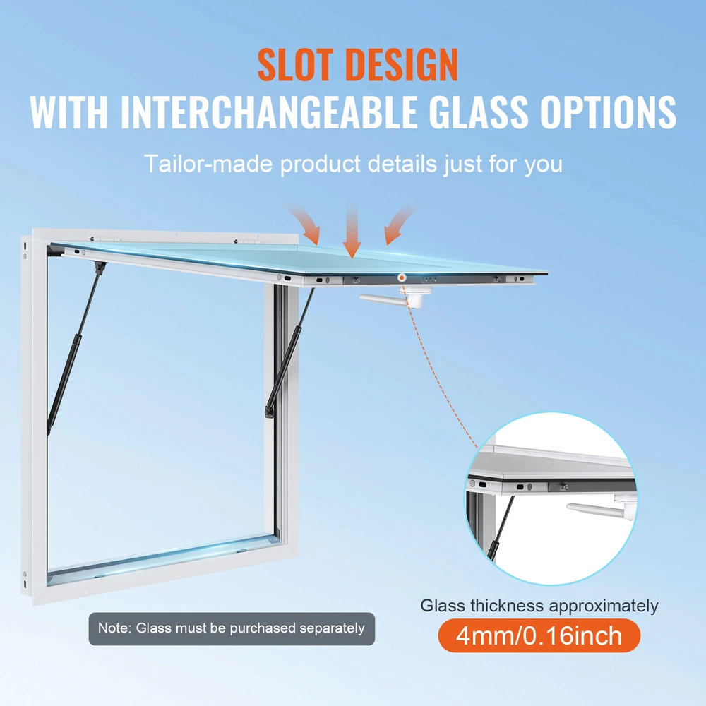 VEVOR 91cm x 91cm kiosko langinė su stogeliu