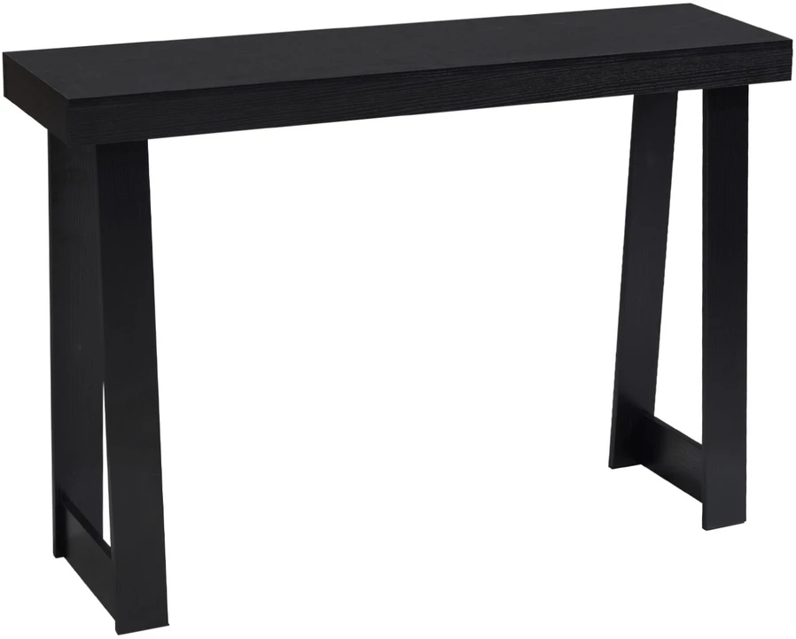 VEVOR 118 cm moderna konsolė juoda