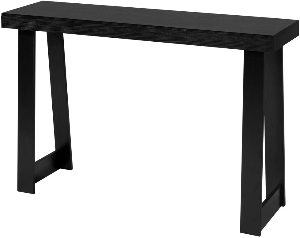 VEVOR 118 cm moderna konsolė juoda