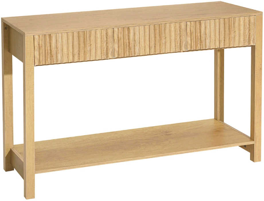 VEVOR 120 cm konsolinis stalas su stalčiais