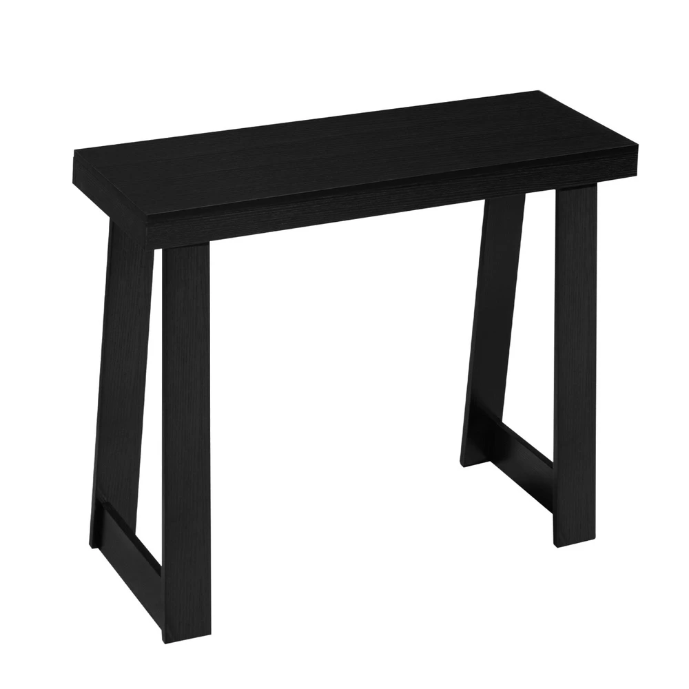 TV staliukas VEVOR juodas konsolinis stalas 91,5 cm