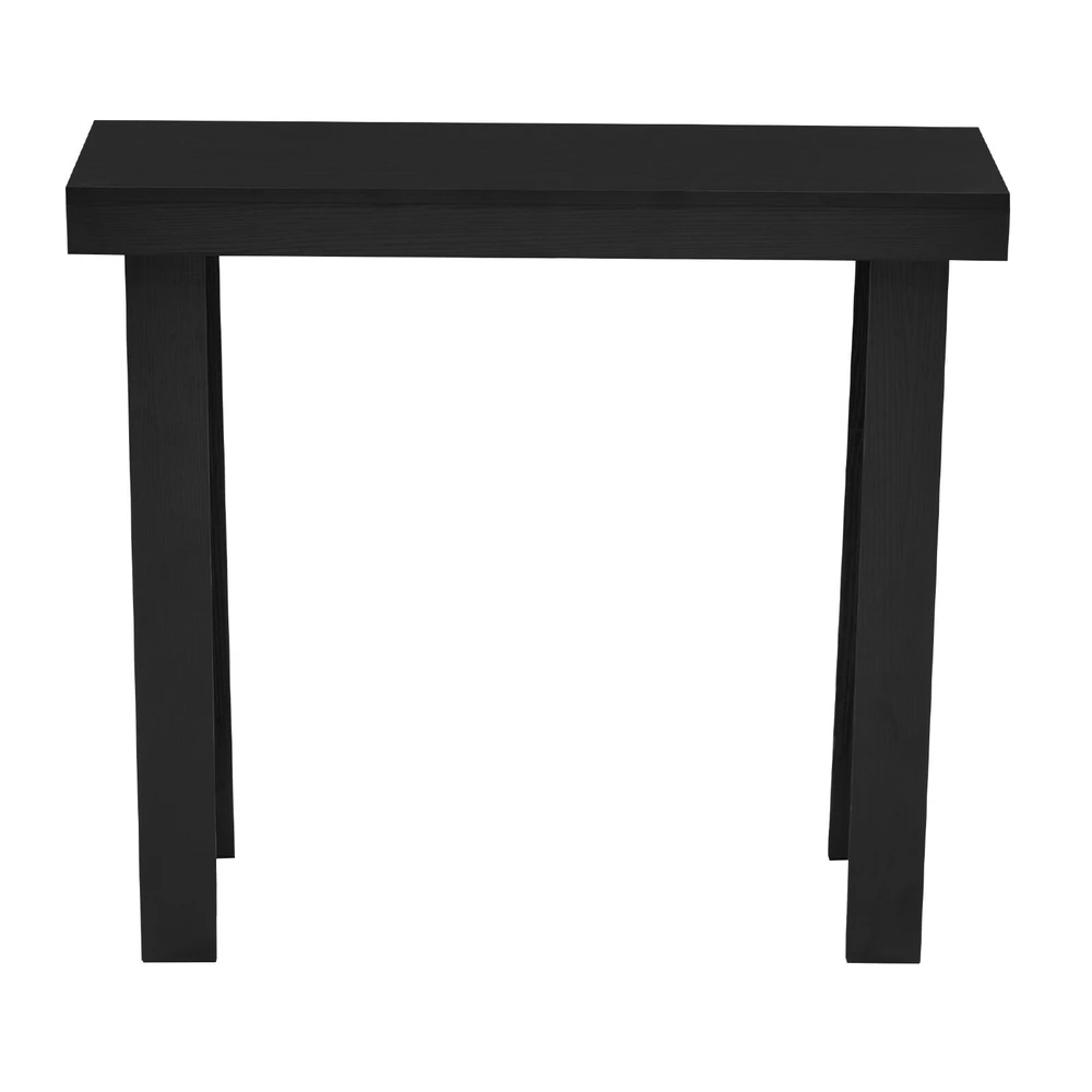 TV staliukas VEVOR juodas konsolinis stalas 91,5 cm