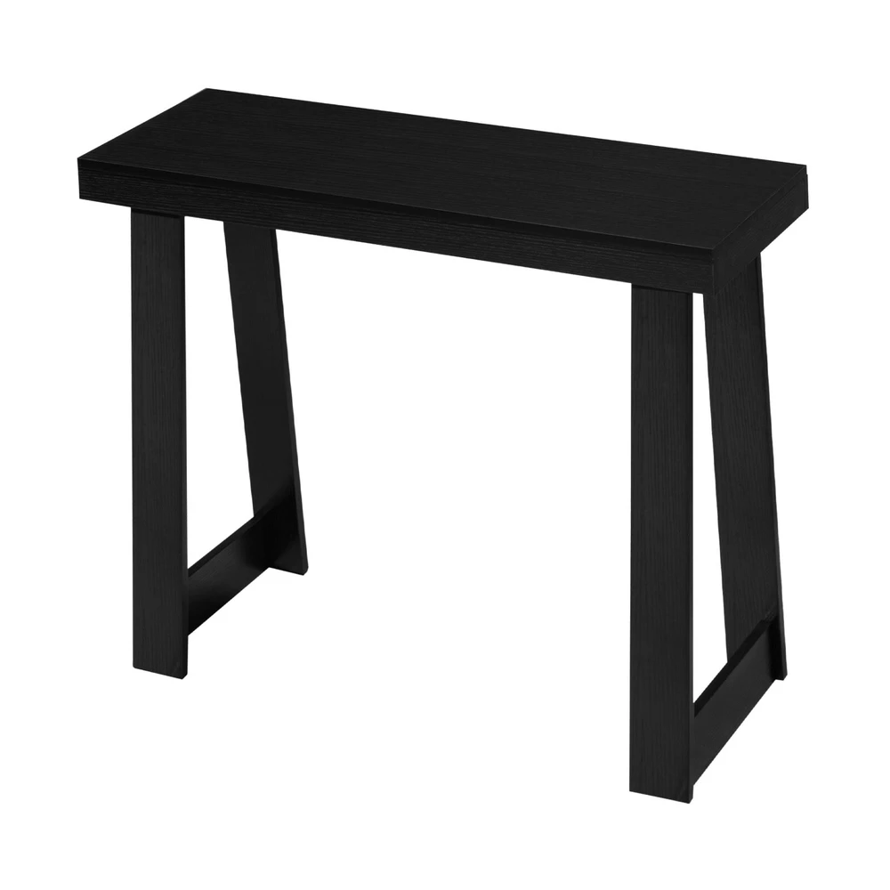 TV staliukas VEVOR juodas konsolinis stalas 91,5 cm