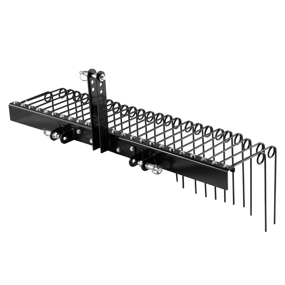 VEVOR 150 cm priekaba traukiama kraštovaizdžio grėblys