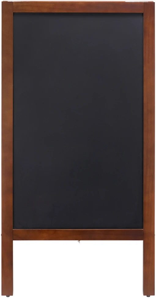 VEVOR Dvipusė lauko lentelė su kreida 50x100 cm