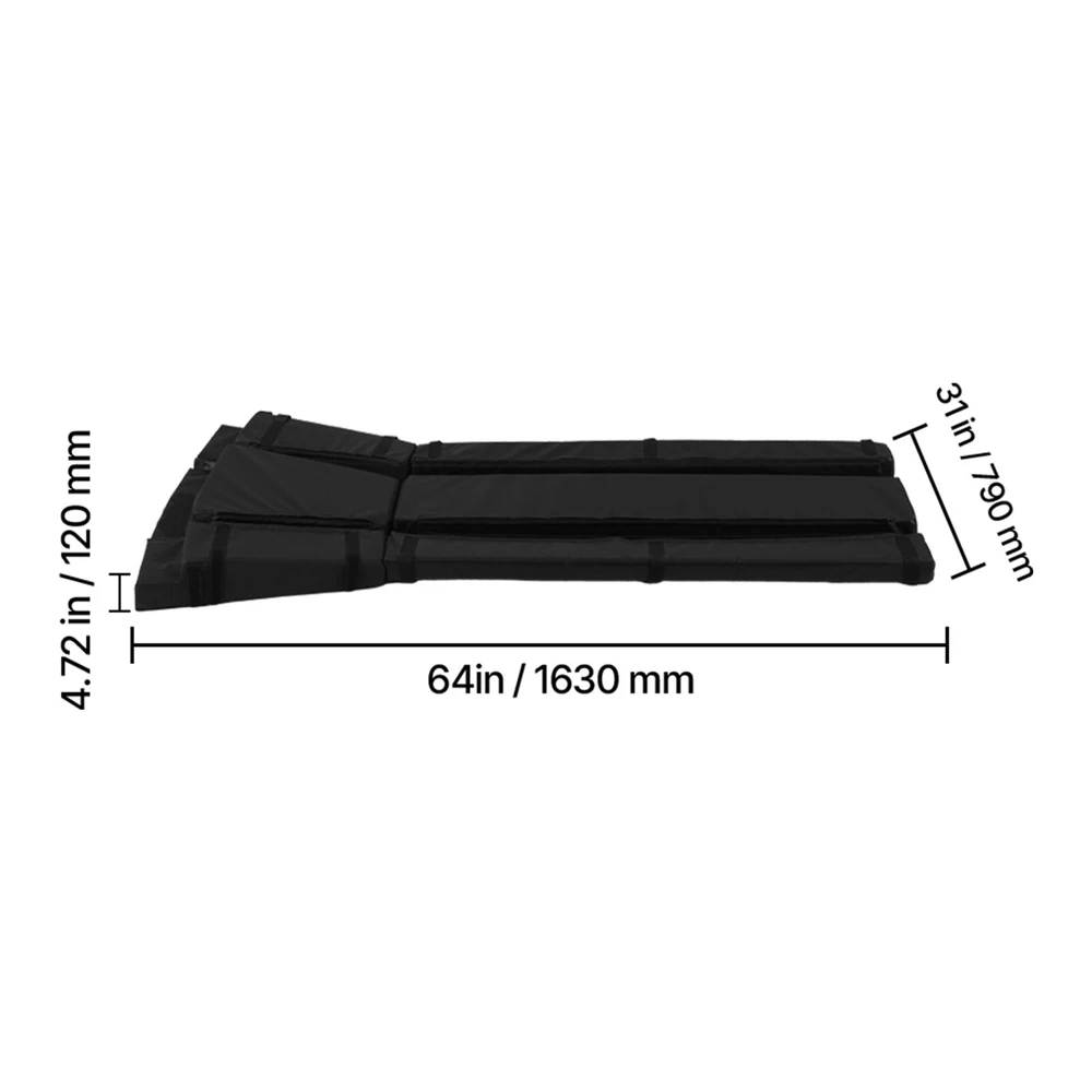 VEVOR 163 cm krepšinio stovo apsaugos paminkštinimas