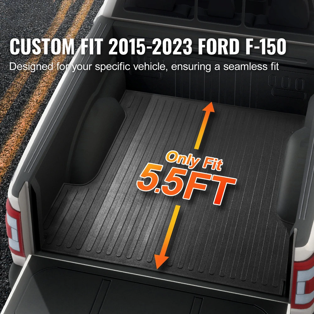 VEVOR gumine danga Ford F150 2015-2023 5.5 FT lovai