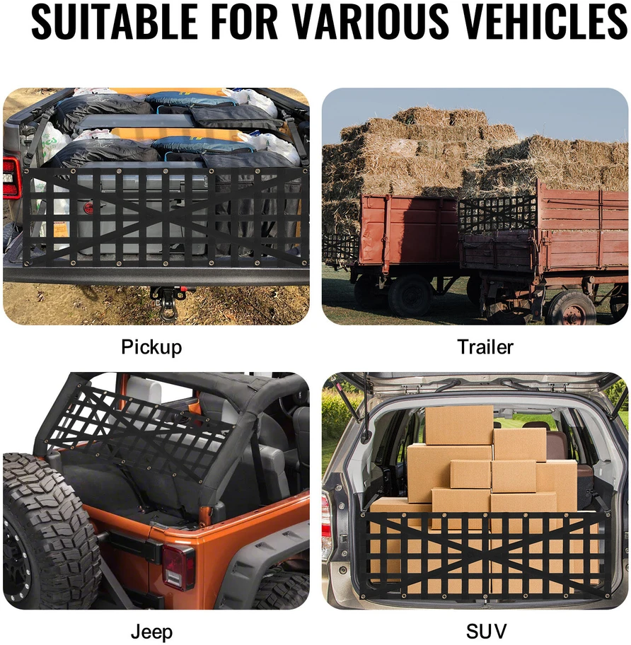 VEVOR Krovininio automobilio tinklas 137x46 cm