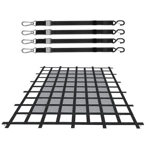 VEVOR Krovinių tinklas 72 x 57 cm su reguliuojamomis sagtimis