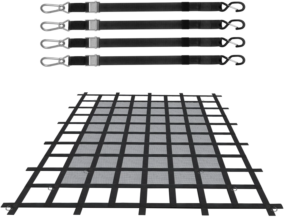 VEVOR Krovinių tinklas 72 x 57 cm su reguliuojamomis sagtimis
