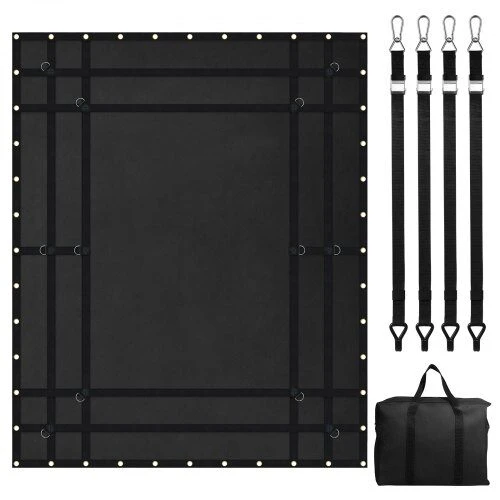 VEVOR Krovininis tinklas 244 x 206 cm reguliuojamas