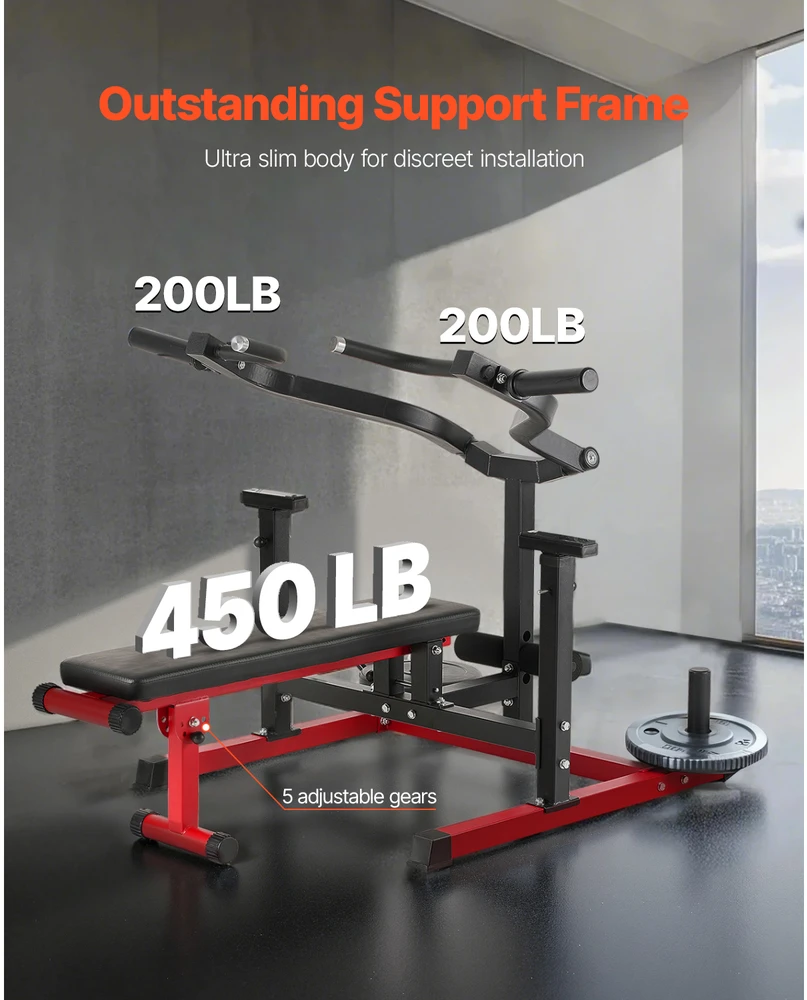VEVOR Krūtinės spaudimo staklės 205 kg