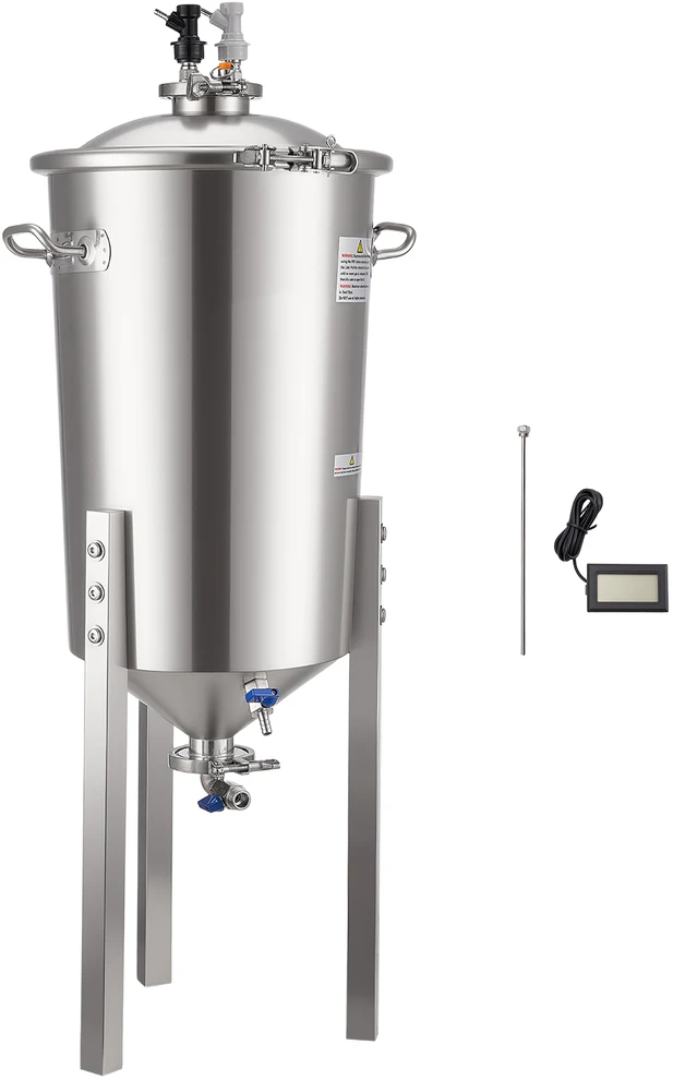 VEVOR Nerūdijančio plieno kūginis fermenteris 30L