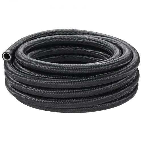 VEVOR 6AN kuro linijos rinkinys, 25 pėdų PTFE žarna