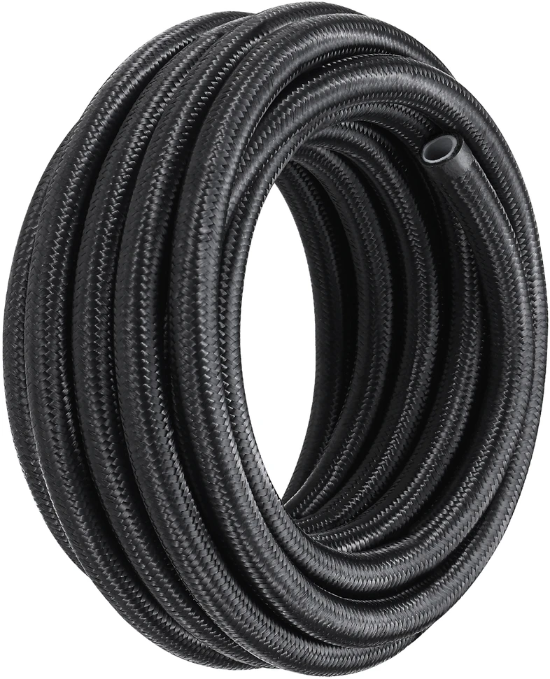 VEVOR 6AN kuro linijos rinkinys, 25 pėdų PTFE žarna
