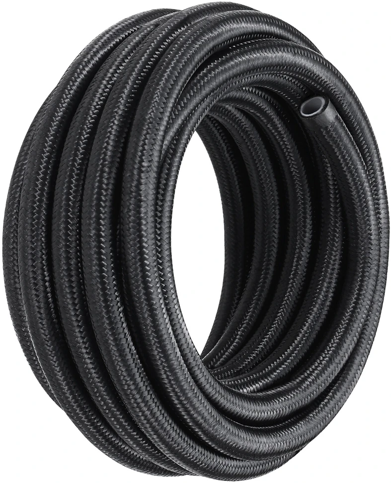 VEVOR 6AN kuro linijos rinkinys, 25 pėdų PTFE žarna