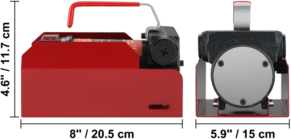 VEVOR Dyzelinio kuro pernešimo siurblys 12V