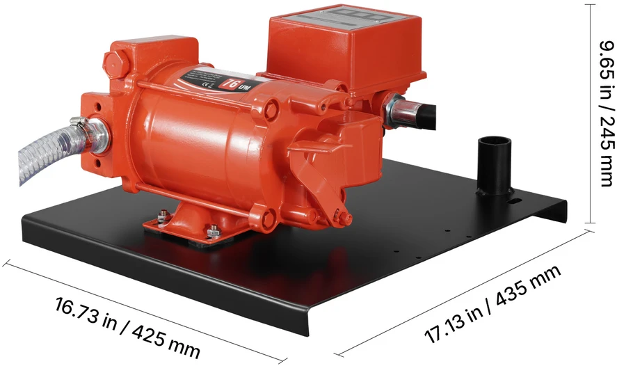 VEVOR Kuro perkėlimo siurblys 230V, elektros siurblys