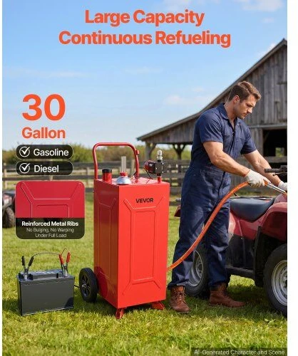 Mobili kuro talpa VEVOR FF-920EQ-30Gal-2, 113,6 l