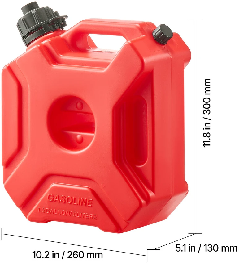 VEVOR Kuro talpa, 5 l, raudona