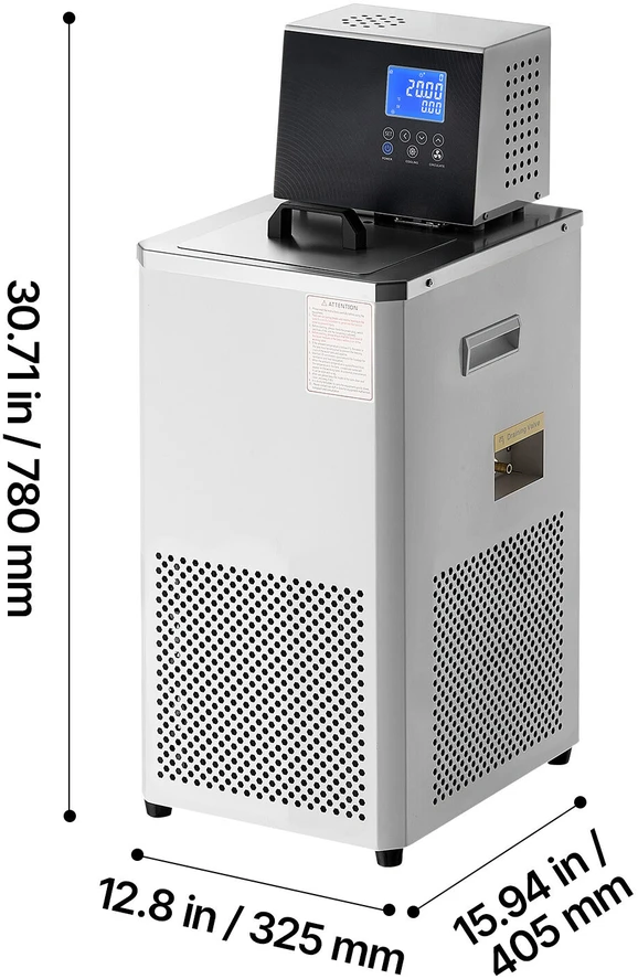 VEVOR Laboratorinis šaldytuvas cirkuliatorius, -30-100, 6 L