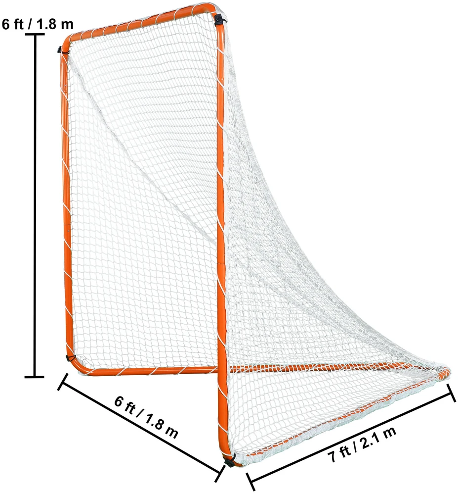 VEVOR Lacrosės vartai, 182 cm x 182 cm tinklas