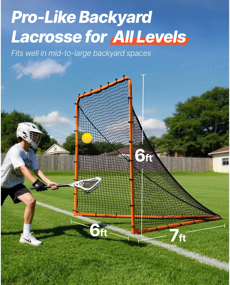 VEVOR Lacrosse vartai, sulankstomi nešiojami