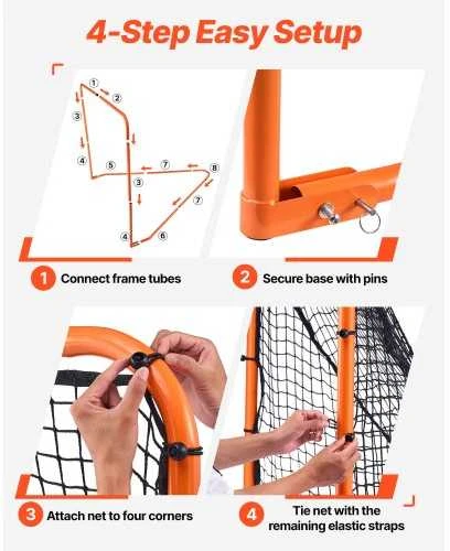 Vevor Lacrosse vartai, sulankstomi nešiojami