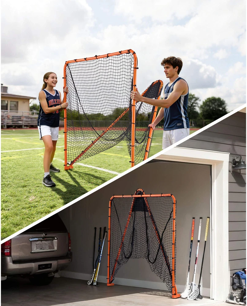 VEVOR Lacrosse vartai, sulankstomi nešiojami