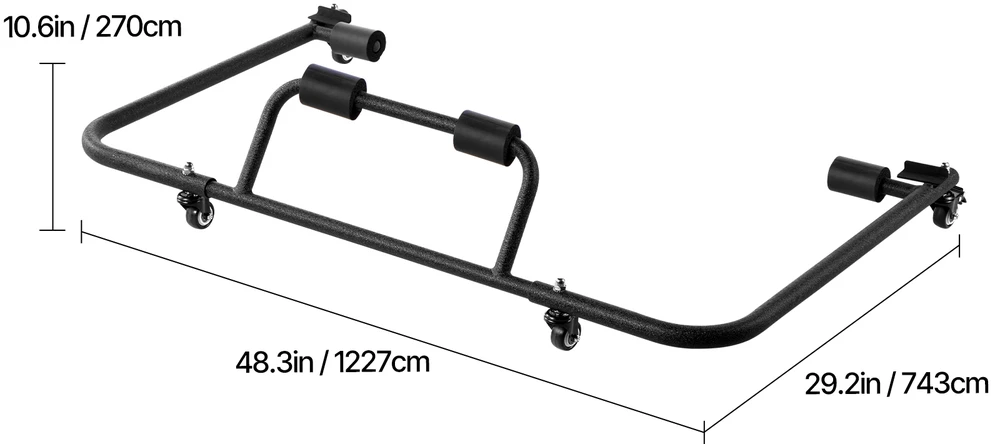 VEVOR Judamas kieto stogo vežimėlis Jeep Wrangler