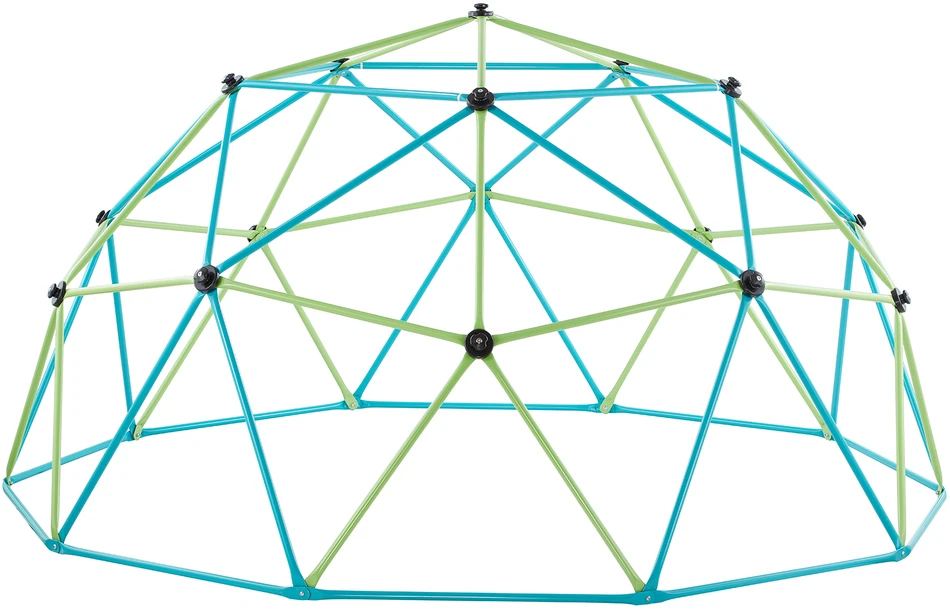 VEVOR 10 pėdų geometrinė laipiojimo kupolas su sūpynėmis